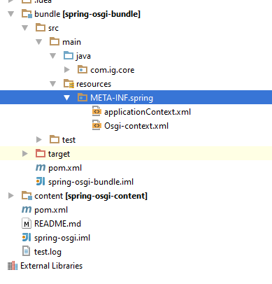 Spring osgi on sale