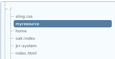 Sling    JCR Explorer 1.0.0