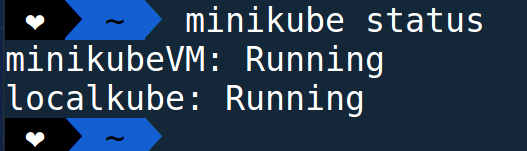 minikube status