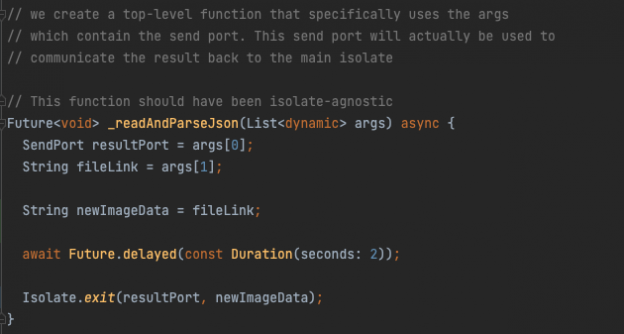 Flutter Isolate Example Isolates in Flutter | TO THE NEW Blog