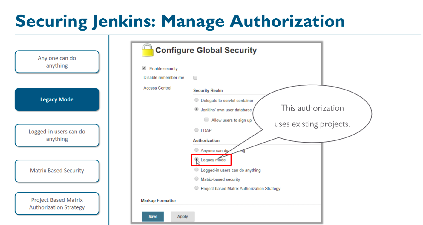 Jenkins security management to the new blog