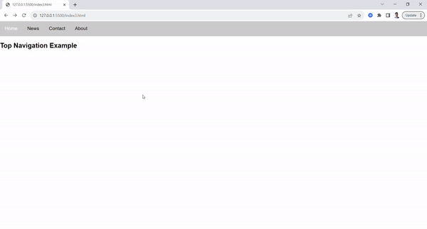 navigation link