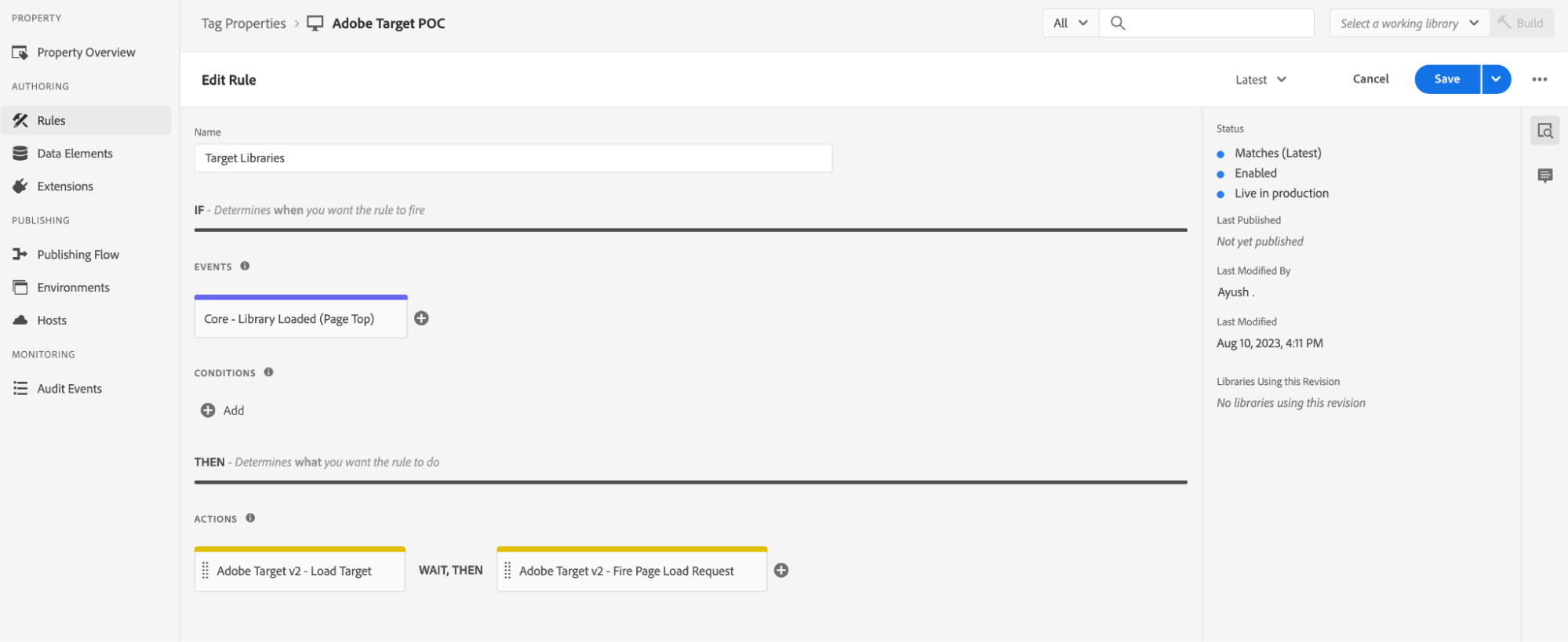 Adobe Target Integration with Adobe Cloud Services using Launch | TO ...