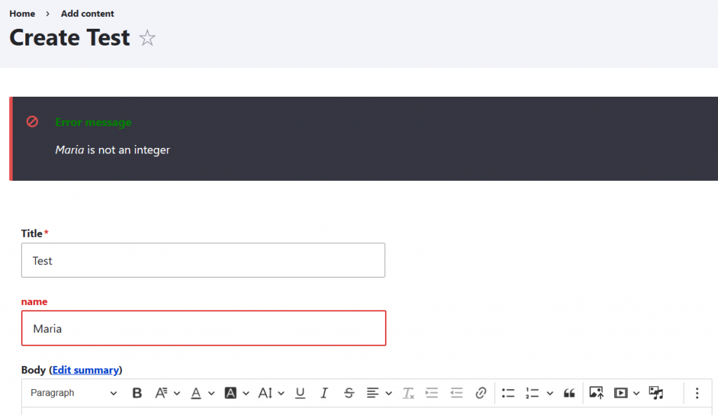 validation constraint