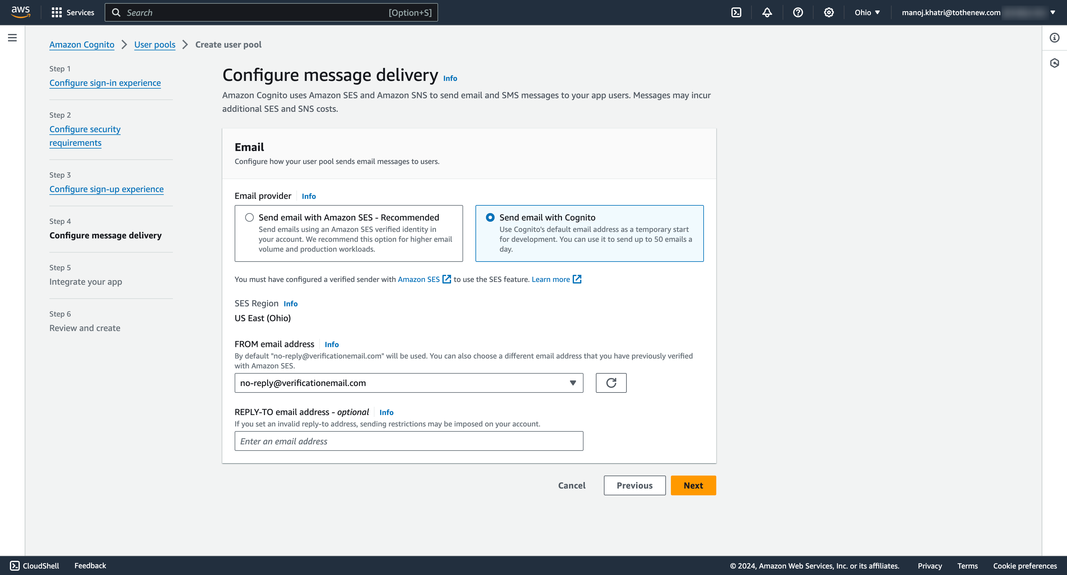 Configure Message Delivery 