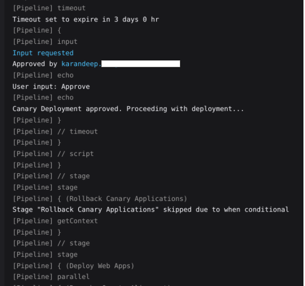 Approval Stage