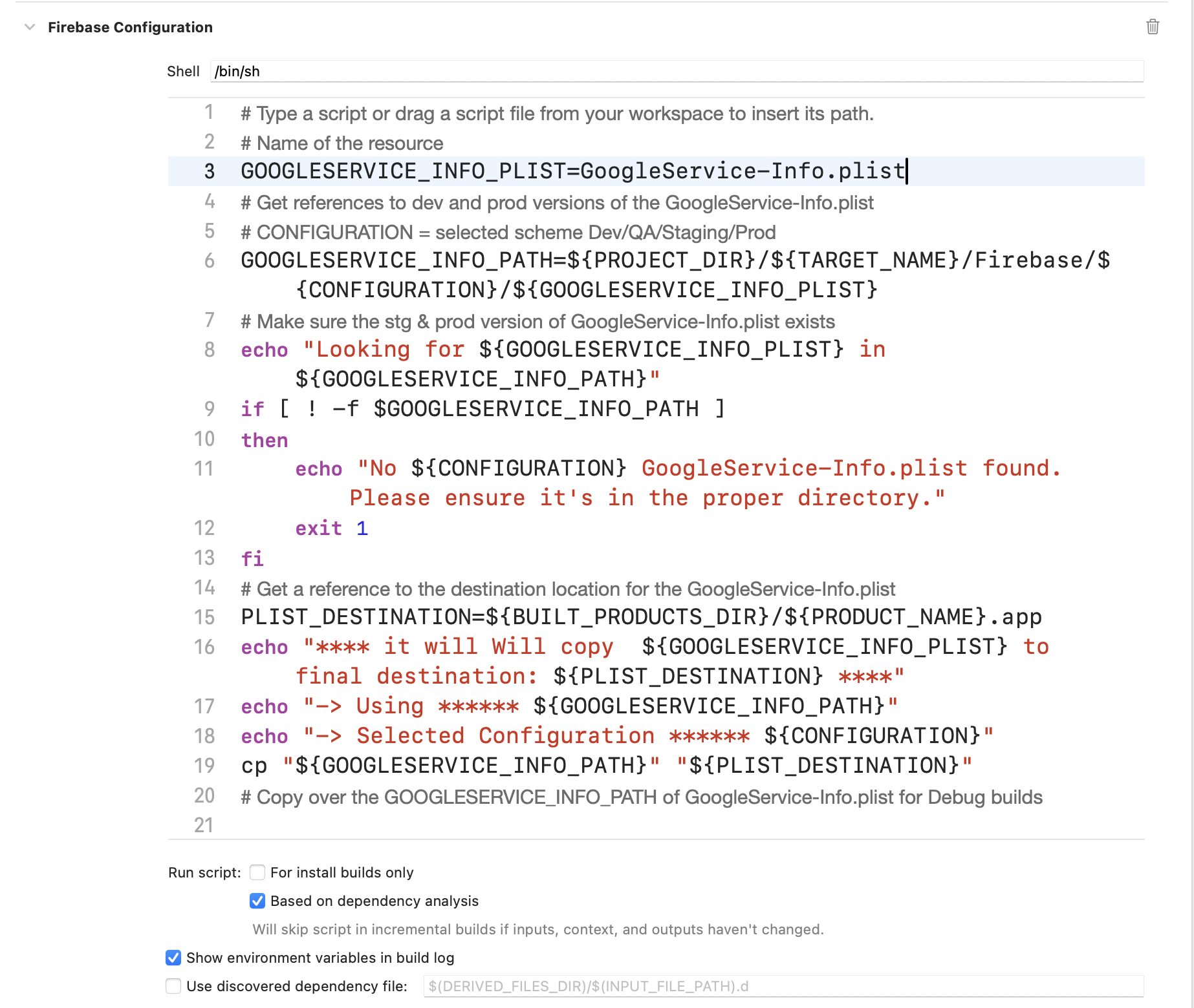 How to configure iOS apps for multiple environments (Dev, QA, Prod ...