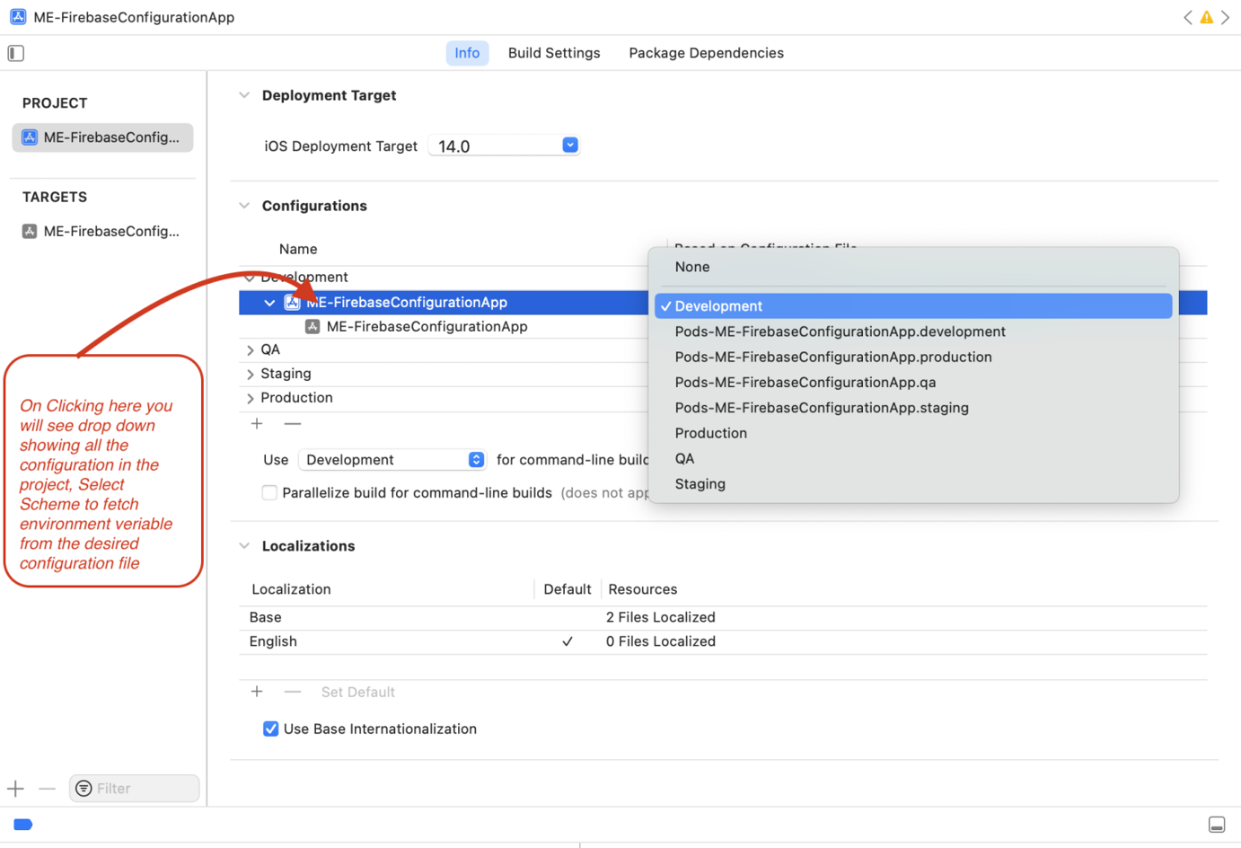 How to configure iOS apps for multiple environments (Dev, QA, Prod ...
