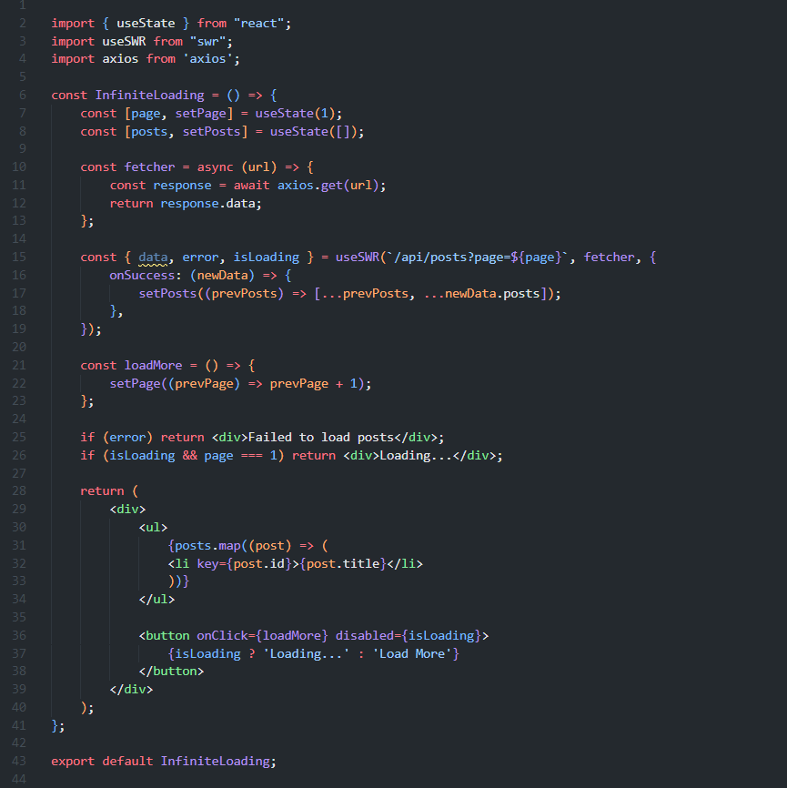 pagination