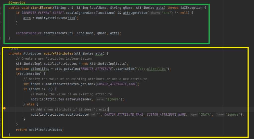 Adding Custom Attribute to Clientlibs Through Sling Transformers | TO ...