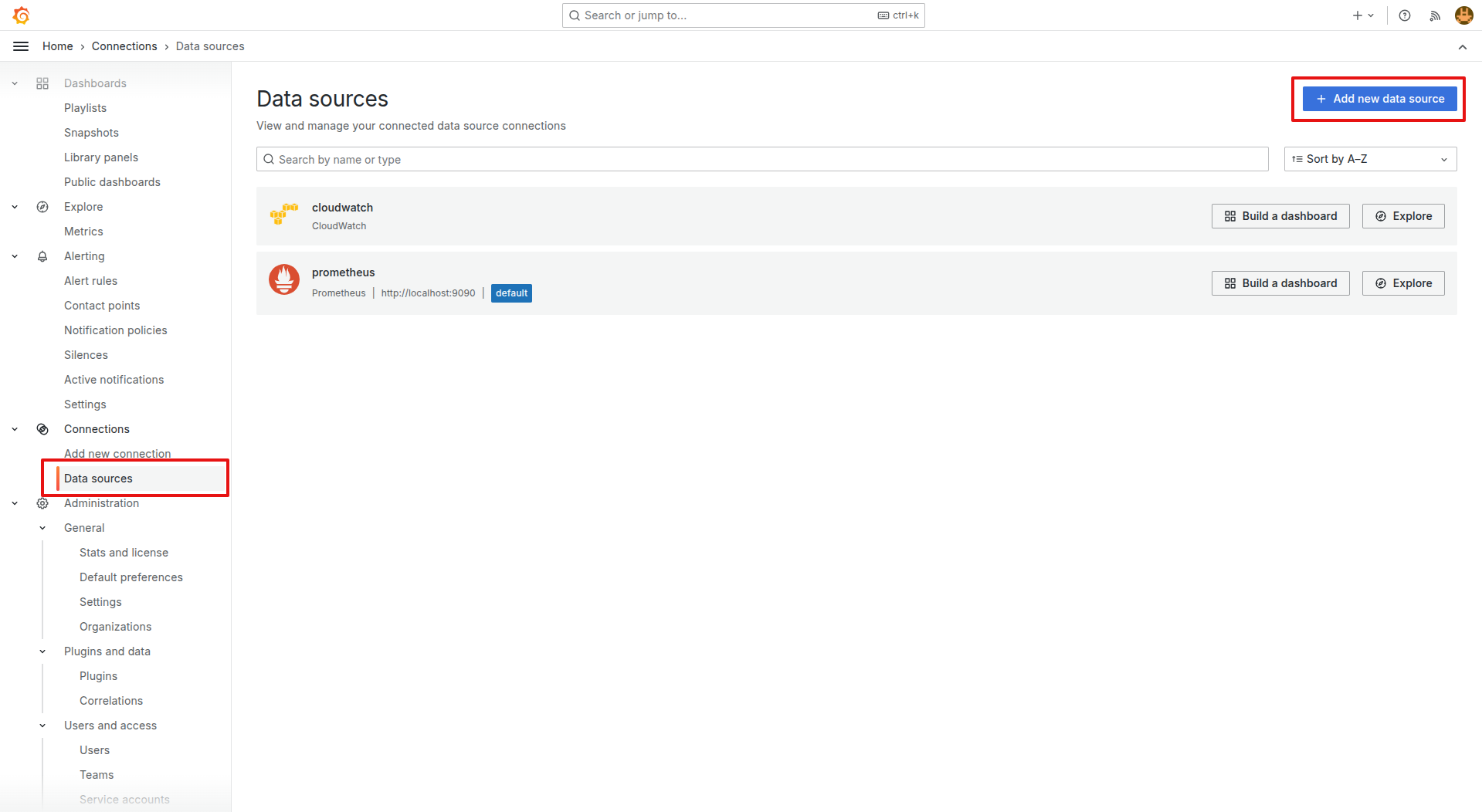 add data source