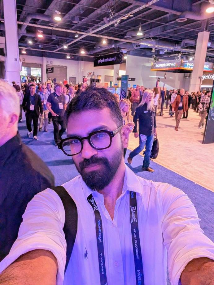 NAB Show 2025 exhibition floor