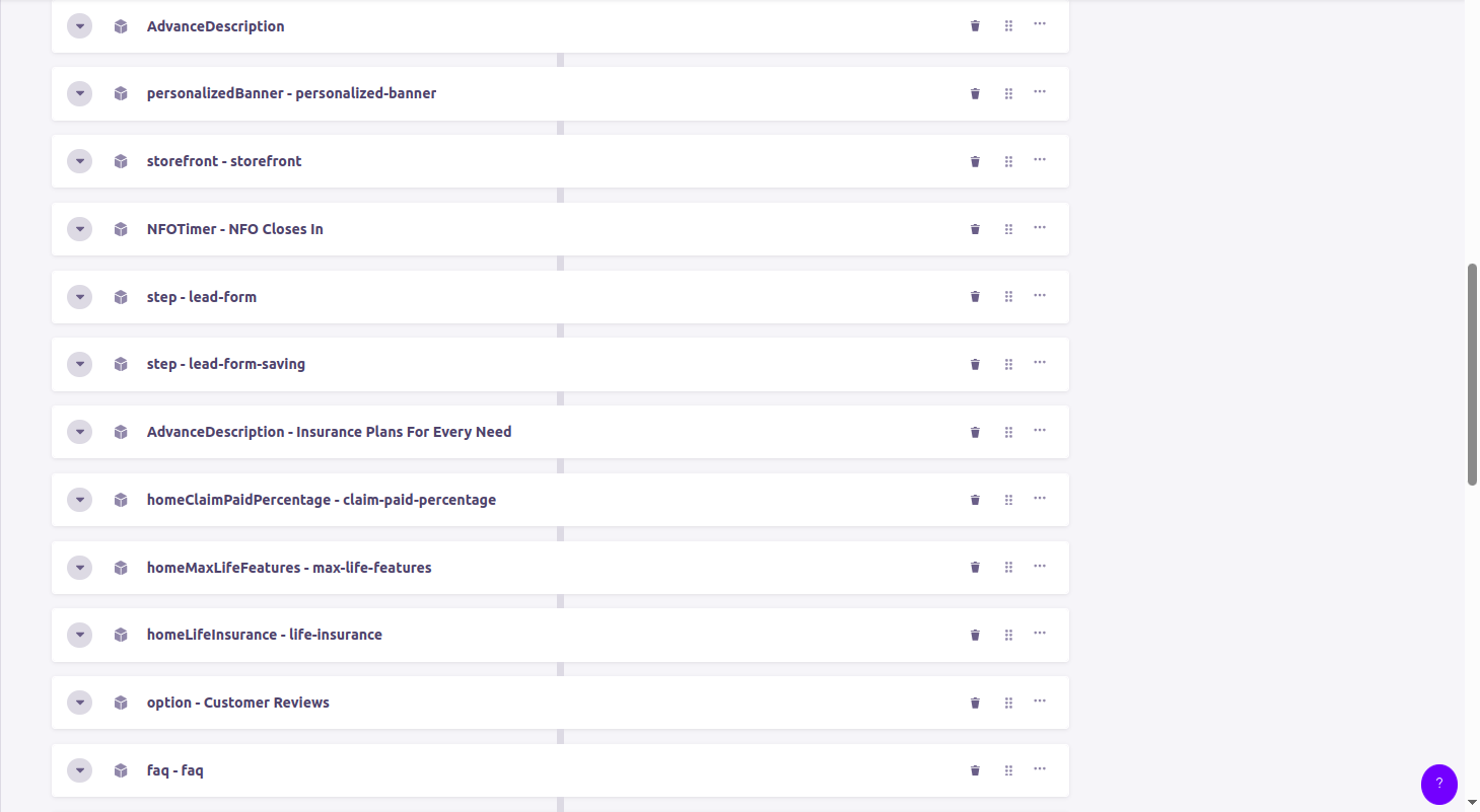 Page Components