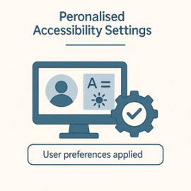 Personalised Accessibility Settings