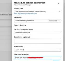 Manual Service Connection