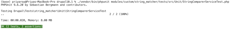 PHPUnit in Drupal