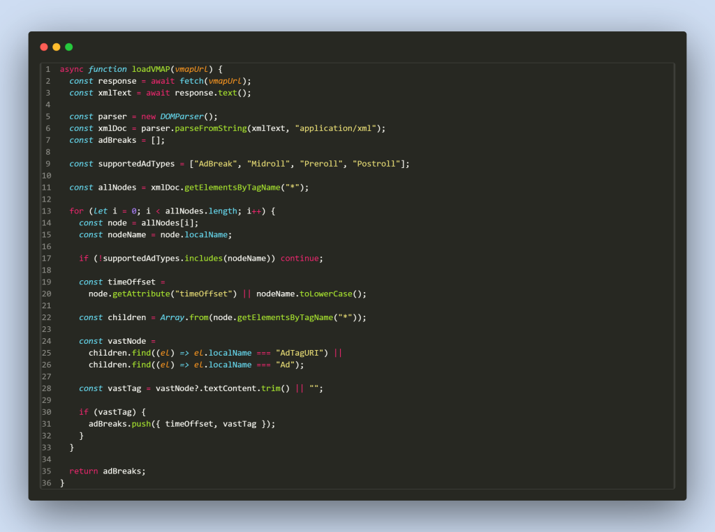 Fetch and Parse the Vmap