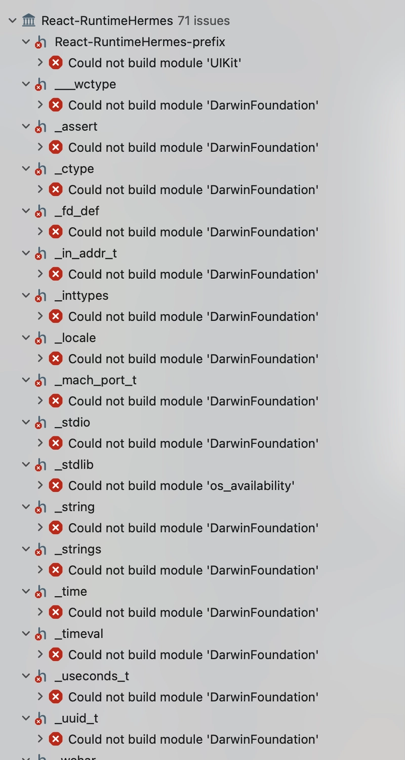 Pod Install error