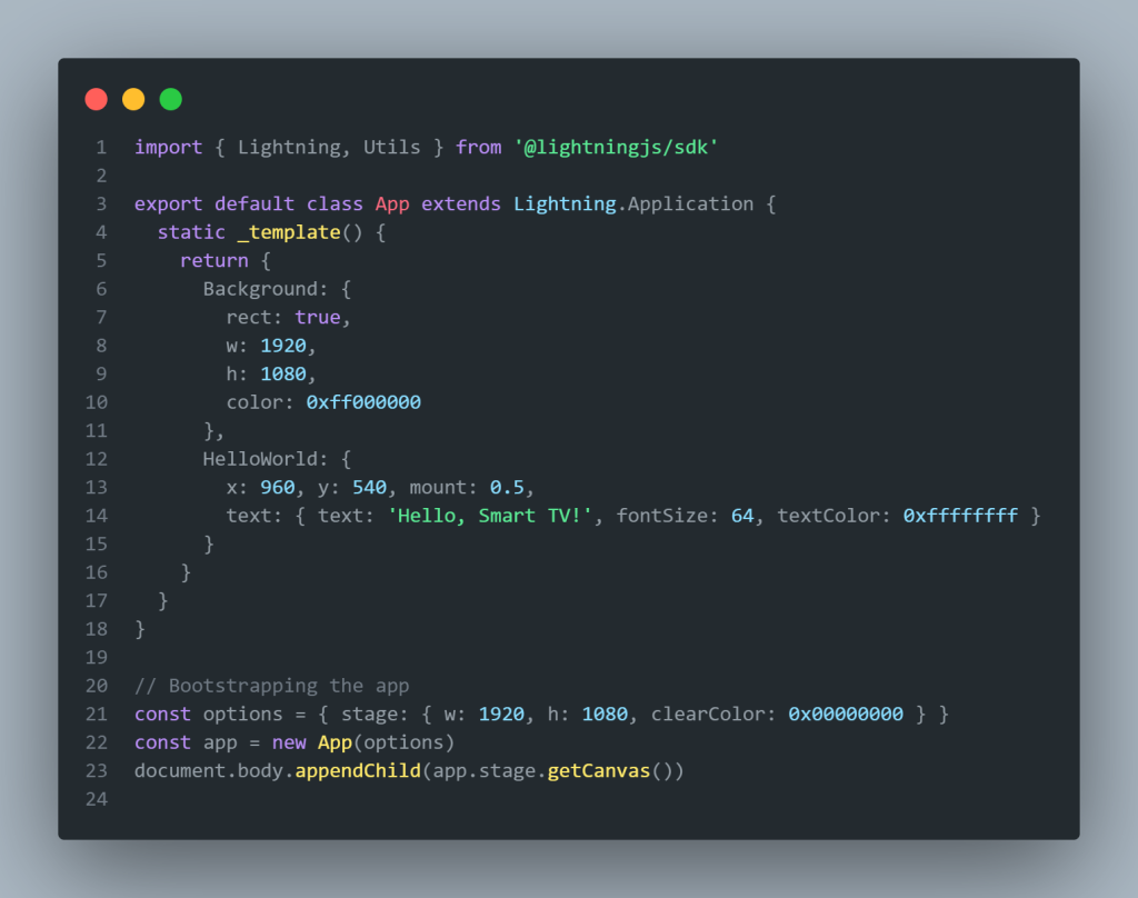 Code Example