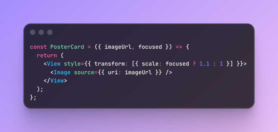 React Native Android TV Implementation