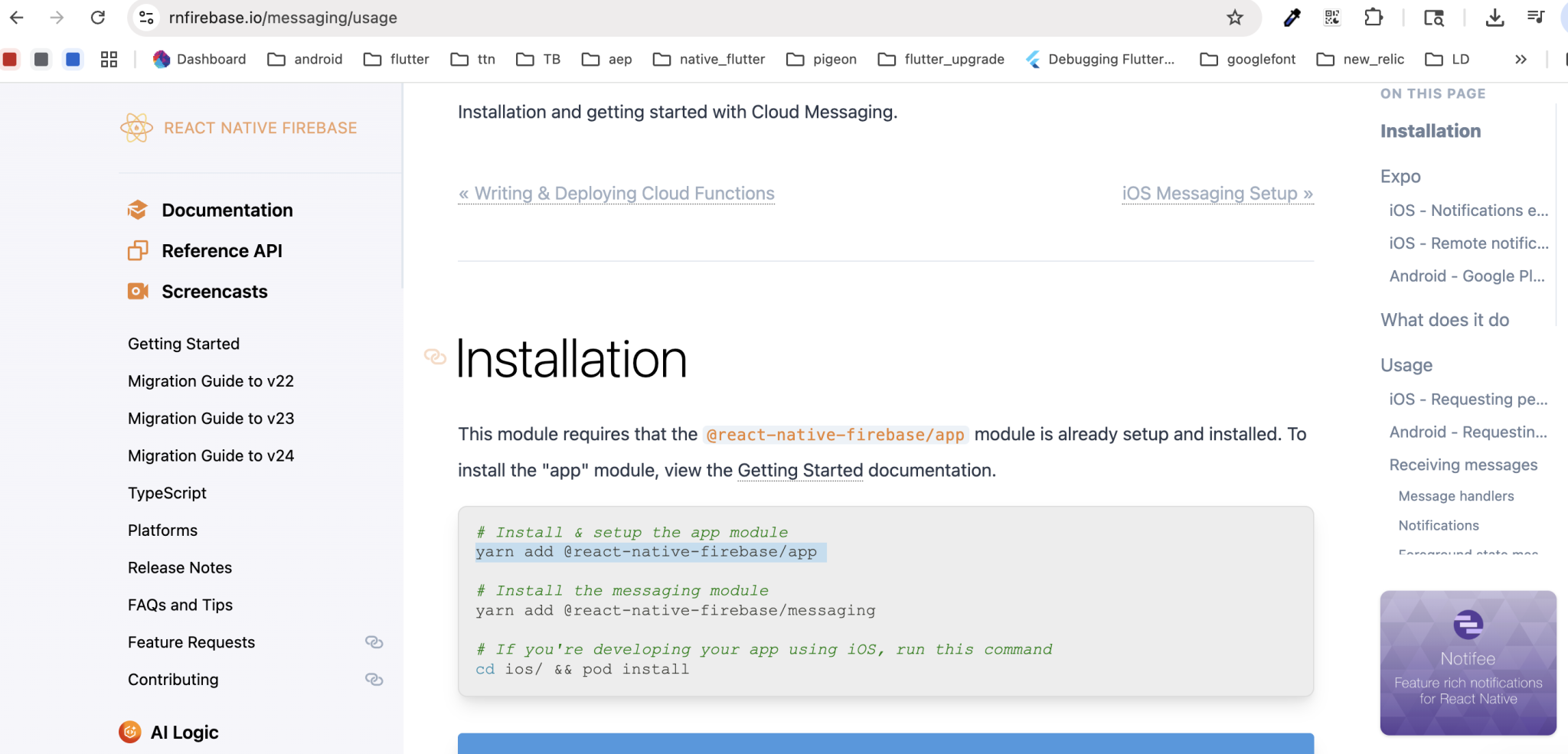 Push Notifications Using Firebase Cloud Messaging in React Native, A ...