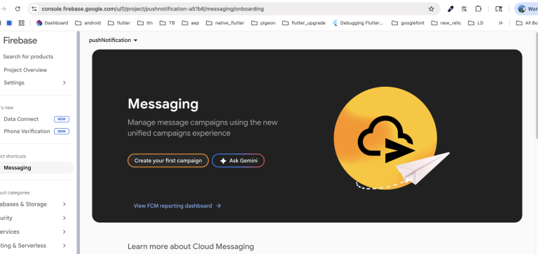 java - can't setup @react-native-firebase messaging in... Push Notifications Using Firebase Cloud Messaging in React Native, A ...
