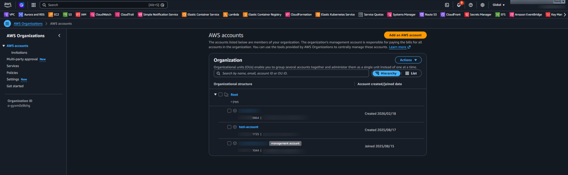 AWS Organizations