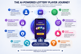 AI-driven lottery player journey