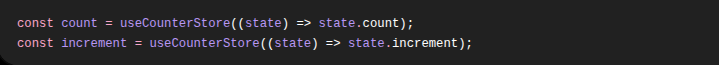 useCounterStore